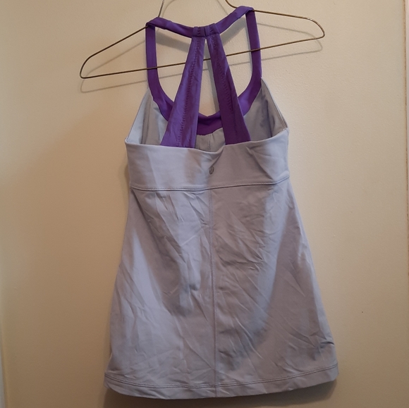 Lululemon Scoop Me Up Tank Top Purple Lilac Small - Picture 7 of 9